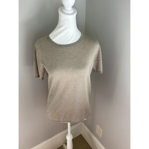 Max Mara‎ Warren Fit Silk and Cashmere Top, Size M